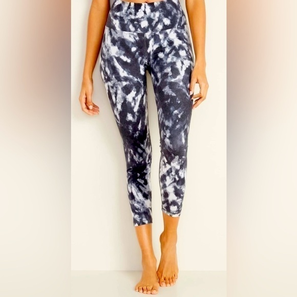 💪Nwot Old Navy High-Waisted Tie-Dye Balance 7/8 Length Leggings Size Small - Picture 1 of 16